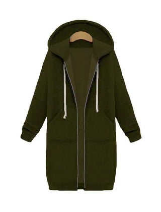 Sudadera con cremallera con capucha