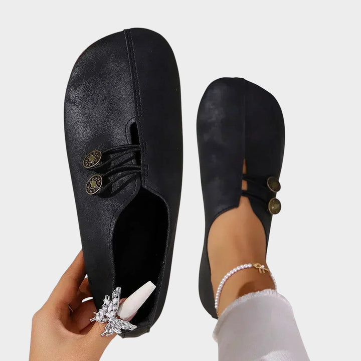 Lydia | Zapatillas ortopédicas de ante suave para dama