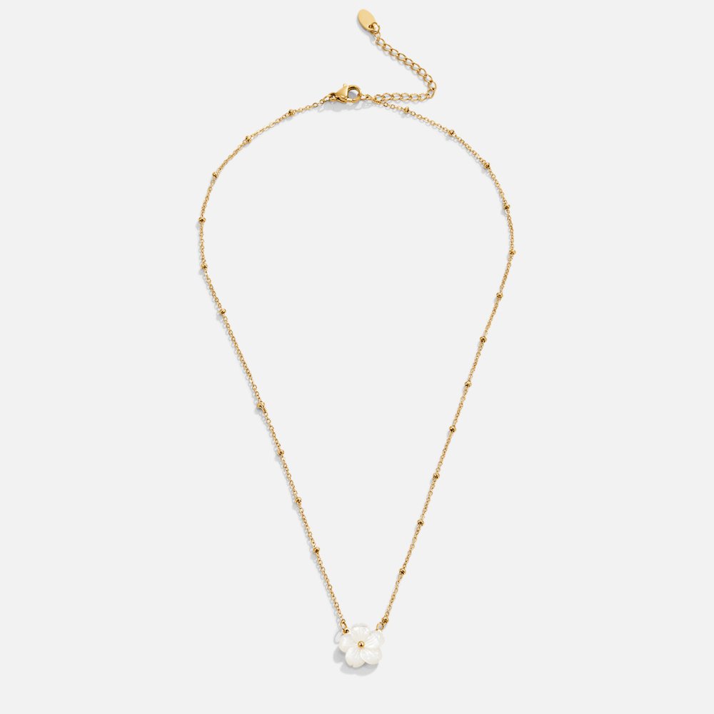 Juli – Collar Doble Capa con Colgante Circular