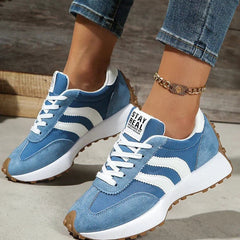 Zapatillas casual retro de plataforma