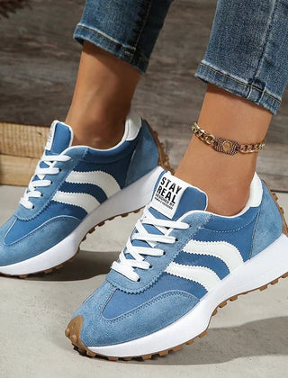 Zapatillas casual retro de plataforma