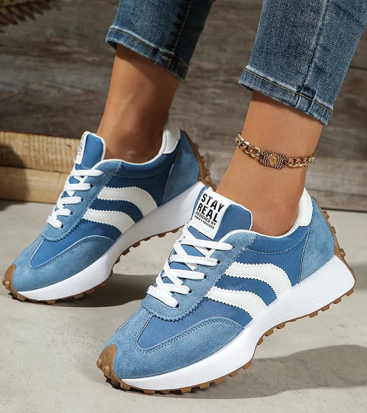 Zapatillas casual retro de plataforma