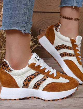 Zapatillas casual retro de plataforma