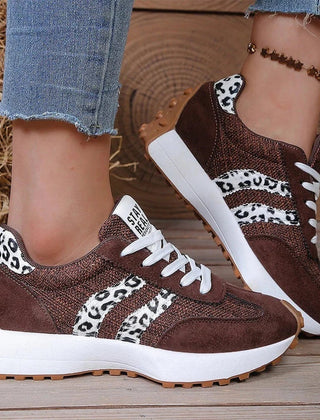 Zapatillas casual retro de plataforma