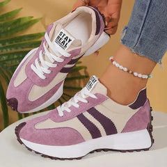 Zapatillas casual retro de plataforma