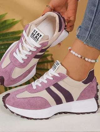 Zapatillas casual retro de plataforma
