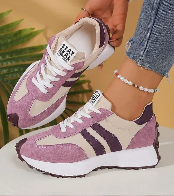 Zapatillas casual retro de plataforma