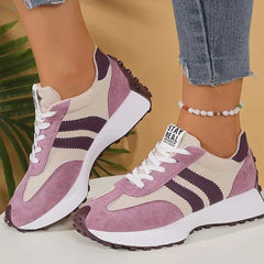 Zapatillas casual retro de plataforma