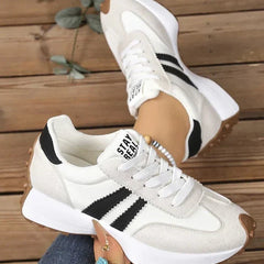 Zapatillas casual retro de plataforma