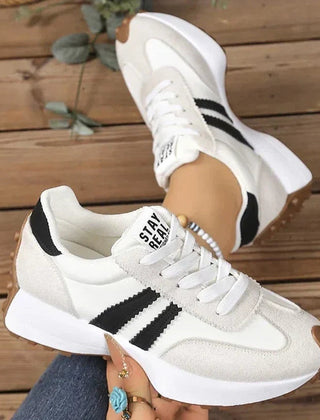 Zapatillas casual retro de plataforma