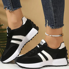 Zapatillas casual retro de plataforma