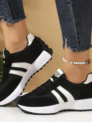 Zapatillas casual retro de plataforma