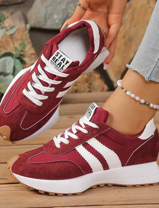 Zapatillas casual retro de plataforma
