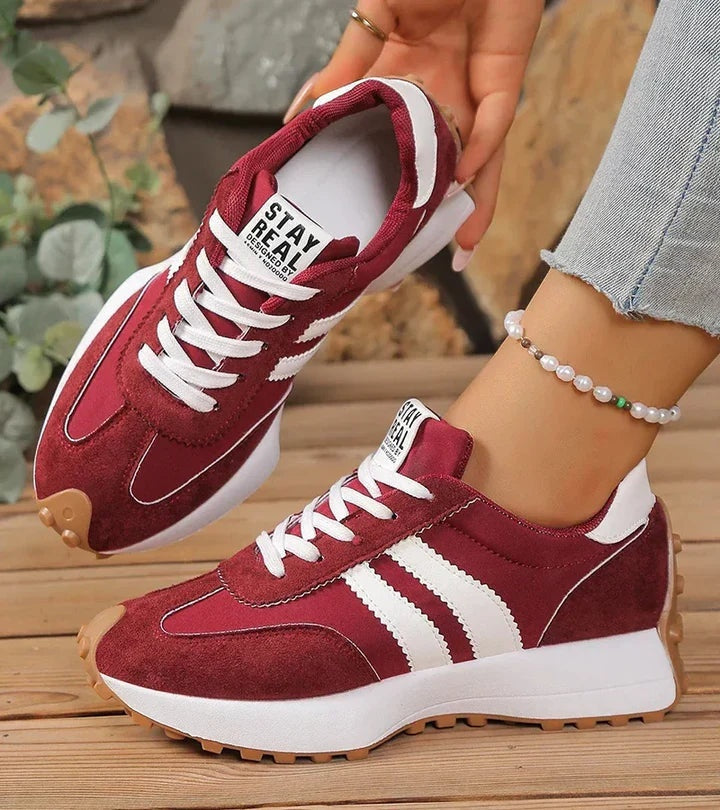 Zapatillas casual retro de plataforma