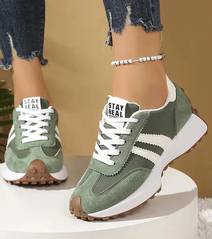 Zapatillas casual retro de plataforma
