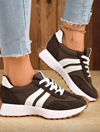 Zapatillas casual retro de plataforma