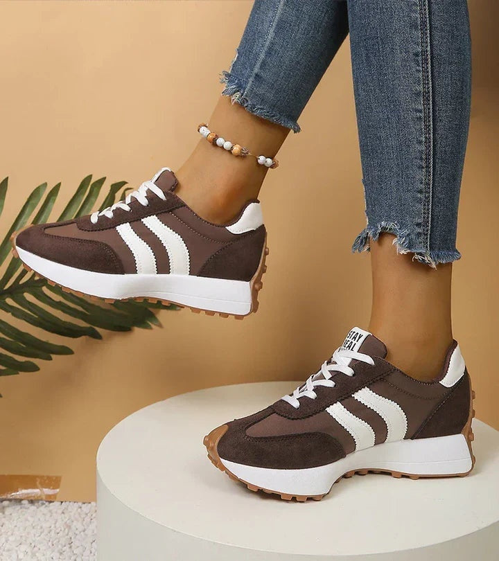 Zapatillas casual retro de plataforma